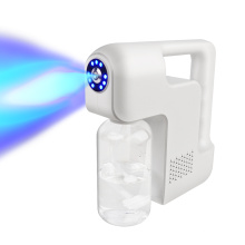 Handheld Rechargeable Electric Nano Spray Gun Atomizer Sprayer with Blue Light